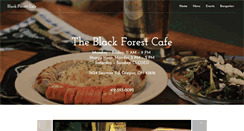 Desktop Screenshot of blackforestcafe.net